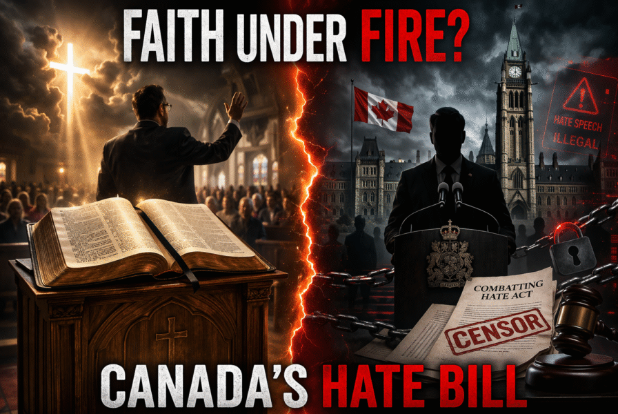 Canada’s New Hate Bill Sparks Alarm: Could Preaching the Bible Soon Be Illegal?