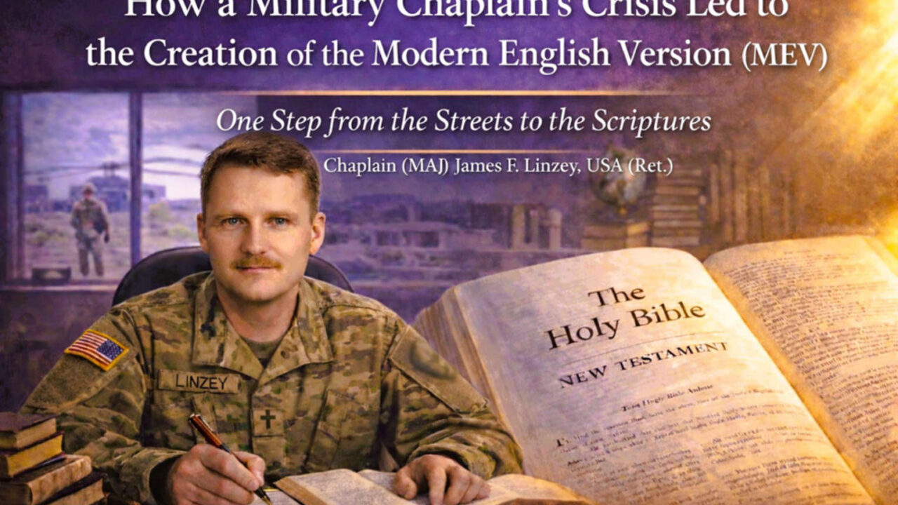 How a Military Chaplain’s Crisis Led to the Creation of the Modern English Version Bible