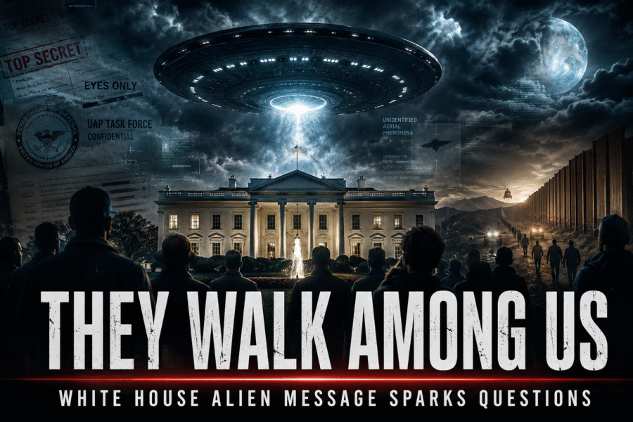 White House Releases Eerie Alien Message: 'They Walk Among Us' - Charisma Magazine Online