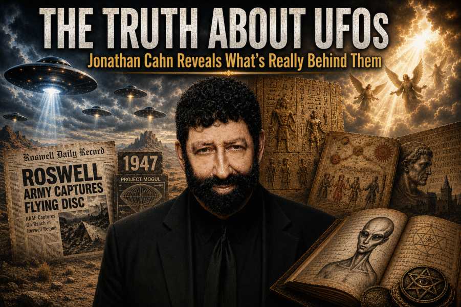 Jonathan Cahn Exposes the Prophetic Truth About Aliens, UFOs and Extraterrestrials - Charisma Magazine Online