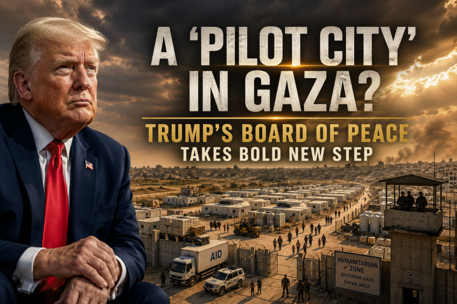 A ‘Pilot City’ in Gaza? Trump’s Board of Peace Rolls Out New Peace Strategy
