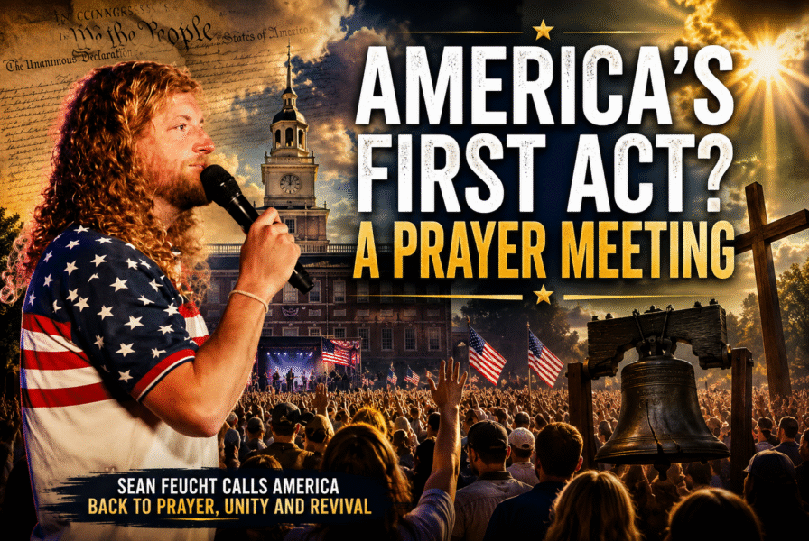 Sean Feucht Declares America's First Act Was Prayer, Not Politics - Charisma Magazine Online
