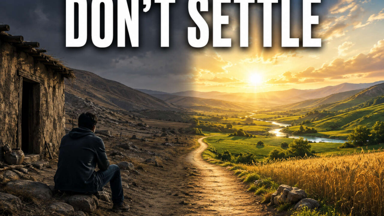 Do Not Settle: Follow the Holy Spirit Into God’s Promise