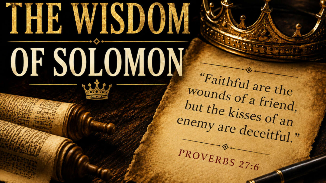 Faithful Are the Wounds of a Friend