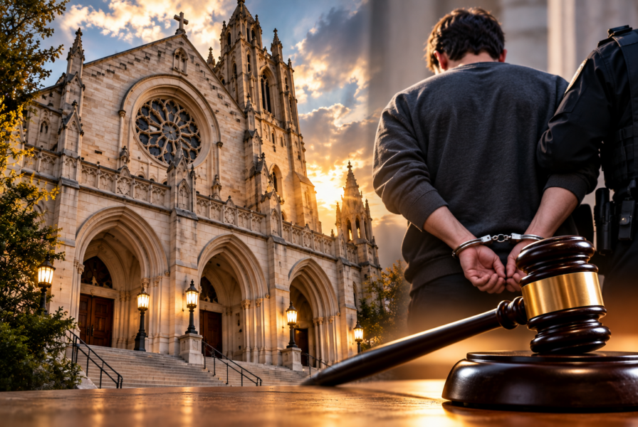 Man Sentenced for Bringing Explosives to Church