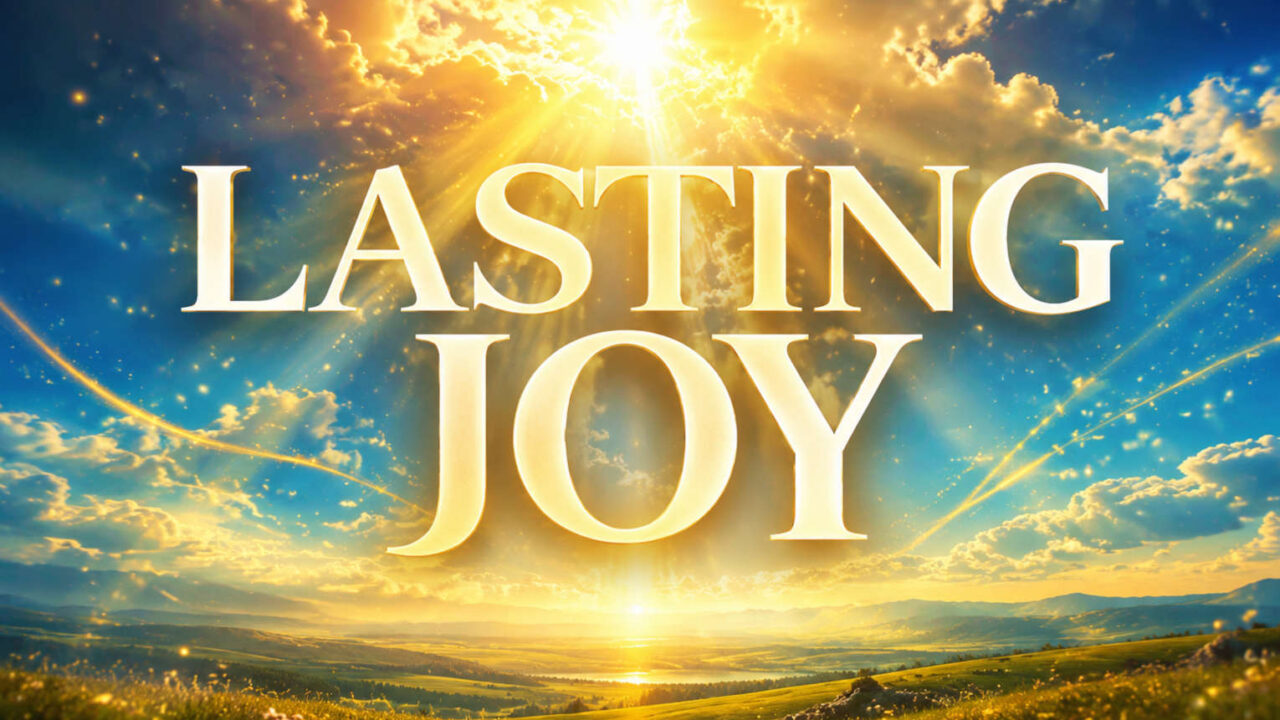 Lasting Joy Begins With the Holy Spirit