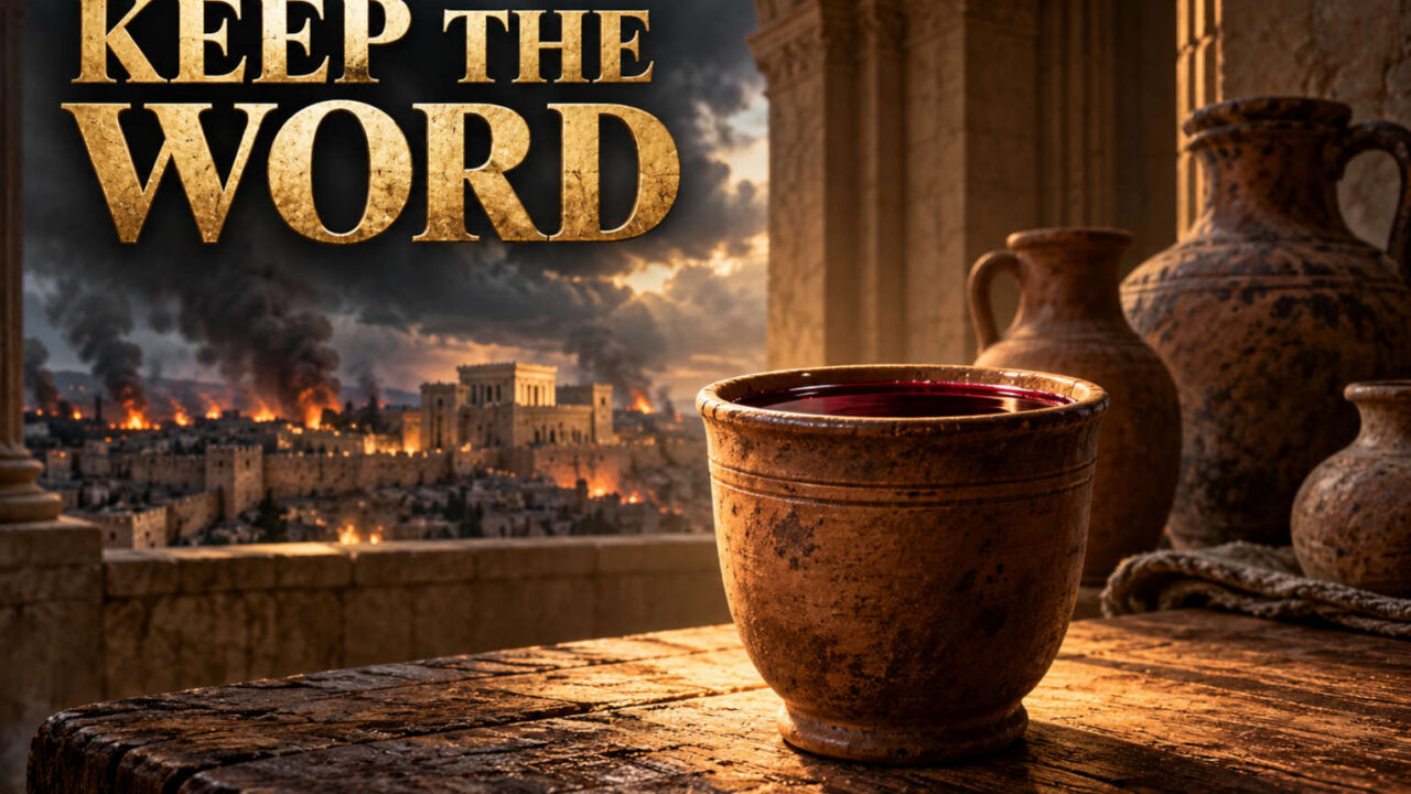 Jeremiah Poured the Wine on Purpose